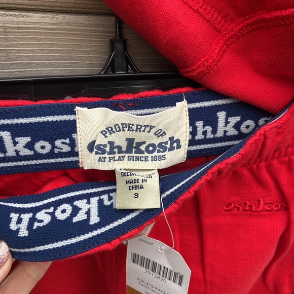 B1G2F 🚨 Oshkosh track suit boys French terry hoodie and wide leg pant - Picture 6 of 8